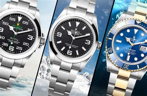 every type of rolex|different Rolex models for beginners.